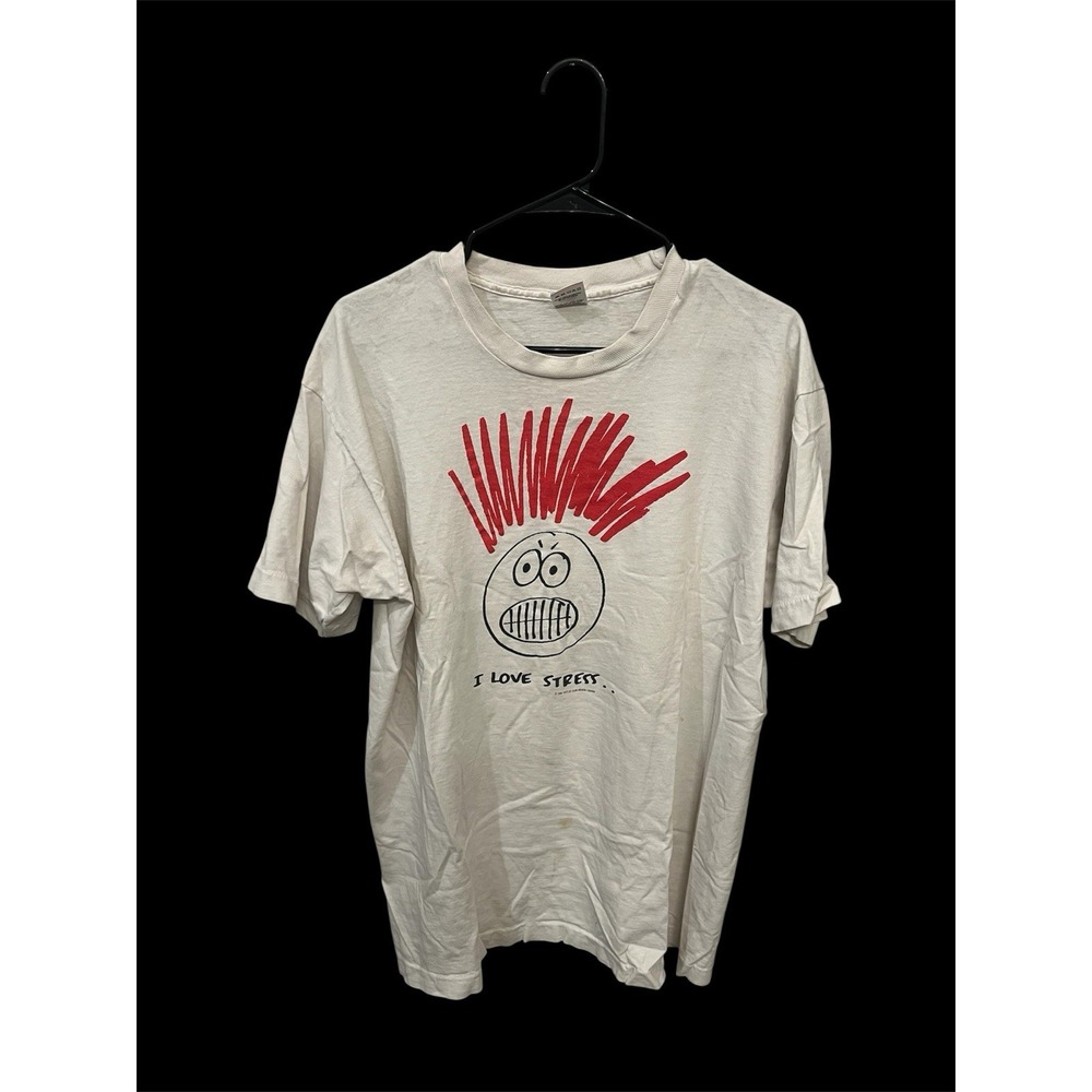 Vintage Fruit‎ of the Loom Punk Graphic Tee Made in USA